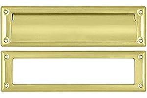 Deltana MS211U3 11" x 2 1/4" Solid Brass Mail Slot