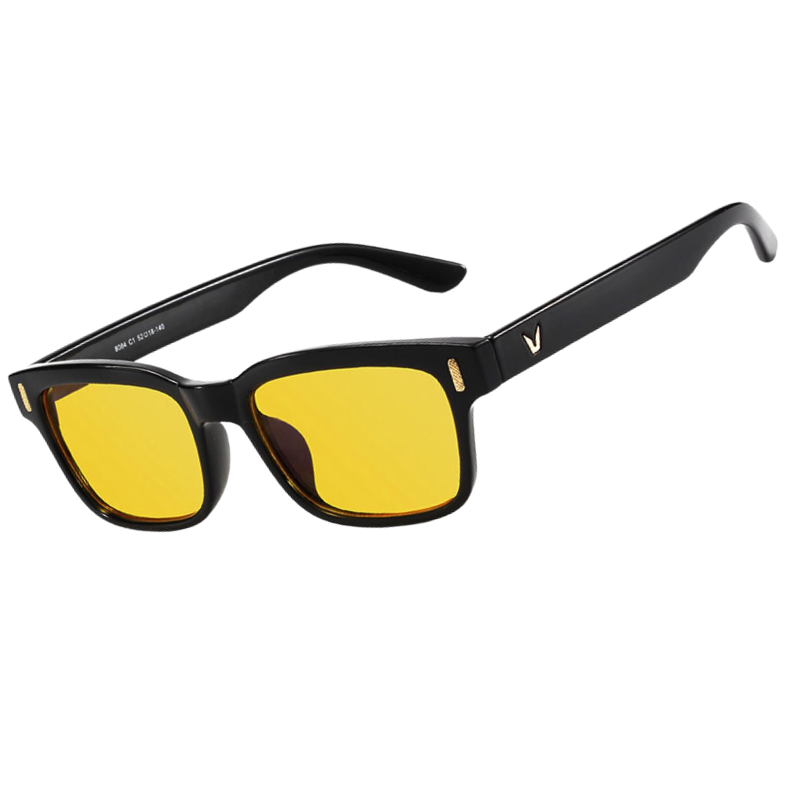 genkigold Blue Light Blocking Glasses: Shield Your Eyes from Harmful Screen Glare, Prevent Eye Fatigue, and Maintain Eye Health, for Computer, TV, Gaming,Women and Men - Includes Case