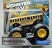 Hot Wheels Monster Jam 2018 Tour Favorites Higher Education (School Bus) With Re-Crushable Car 1:64 Scale