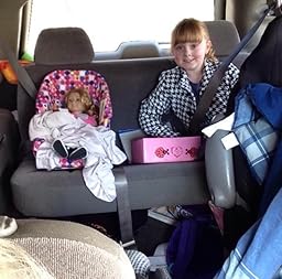 Amazon Com Joovy Doll Toy Booster Seat Dot Pink Toys Amp Games