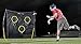 SKLZ Quickster QB Football Trainer Net w/ Target. Ultra-Portable, Quick Setup. 7” x 7”.