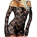2018 HOT ! Kstare Womens Sexy Lingerie Strapless Corset Lace Bodysuit Babydoll Underwear Sleepwear Mini Dress (Black)