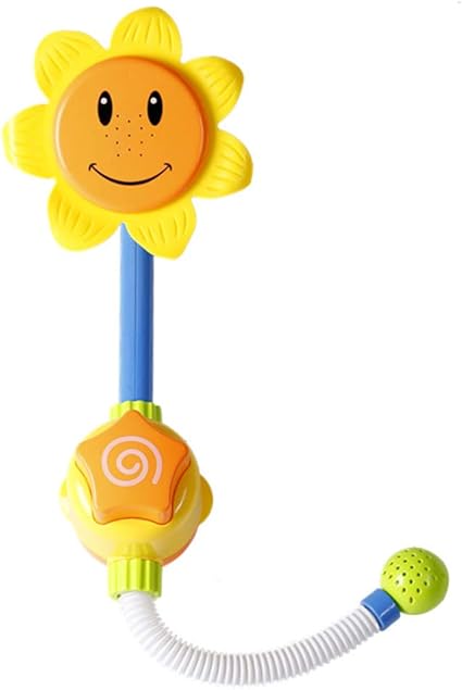 sunflower bath toy