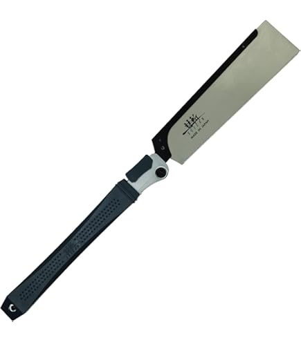 SUIZAN Japanese Folding Ryoba Pull Saw - Dual Edge, Premium Steel