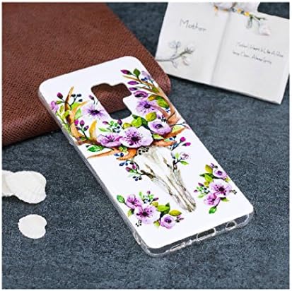 Samsung Galaxy S9 Plus Luminous Glow TPU Phone Case Cover- S9 Plus (S9 Plus- SikaDeer)