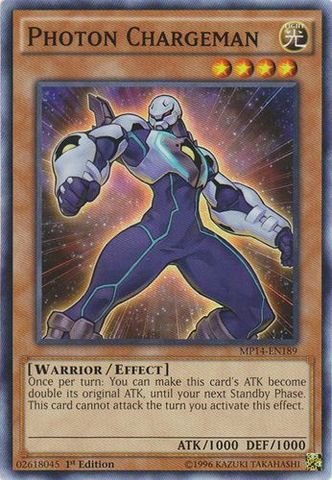 Yu-Gi-Oh! - Photon Chargeman (MP14-EN189) - Mega Pack 2014 - 1st Edition - Common