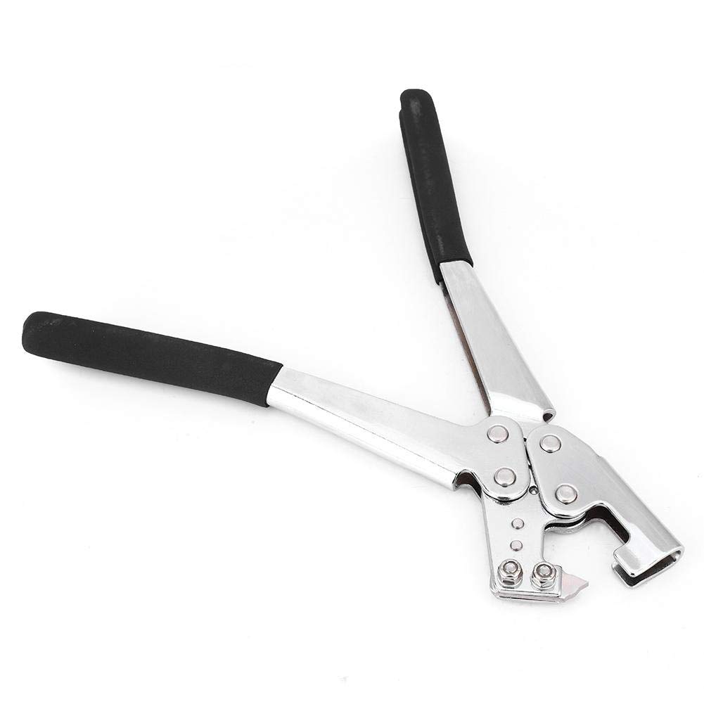 Professional Stud Crimper Drywall Tool for Steel Keel Board Fastening, 0.5~0.8mm Stud Crimping Forceps with Durable Steel Grip for Drywall Installation