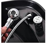 Hairstore Shower Head Spray Sprayer with Two Water Flow Modes Chrome 2M Hose view 6