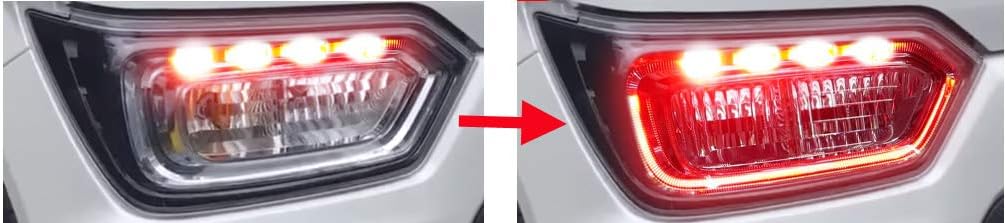 Amazon スズキ ワゴンr スティングレー Mh35s Mh55s Led テールランプ ブレーキランプ ４灯化 全灯化 配線キット ブレーキ テールランプ 車 バイク