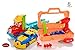 King Of Toys Take Apart 50 Piece Toy Set Truck Carrier Tool Box with Racing Car and Realistic Lights and Sounds Hours of Fun Toy for Boys & Girls Age 3, 4, 5 +Year Old (Power Drill Edition)