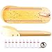 Wooden Mini Bowling Game Set with Lane: Best Interactive Desktop Game for Kids and Adults - Easy to Assemble and Play - Perfect Kids Bowling Set Pin - Mini Tabletop Bowling Toy for Your Little Players