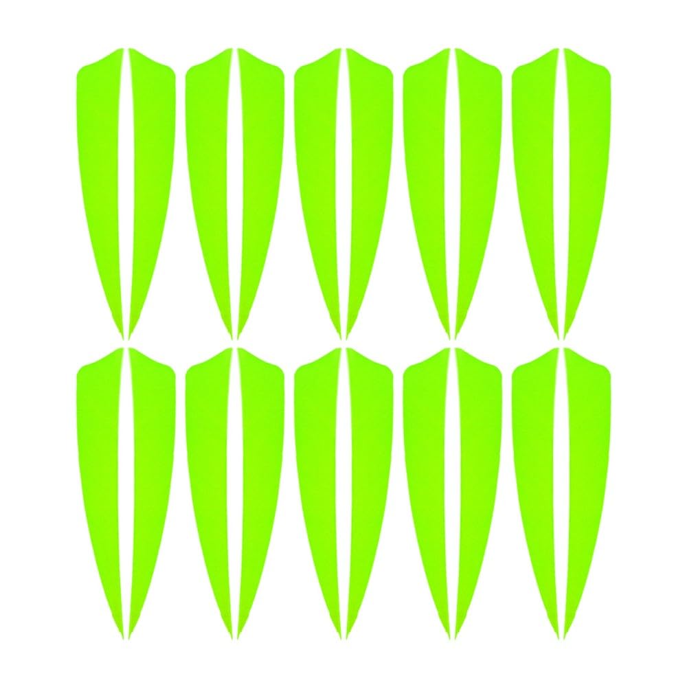 DONGKER Archery Fletchings,20pcs 4" Arrows Turkey Feather Fletching Vanes for DIY Archery Hunting,Target,Shooting