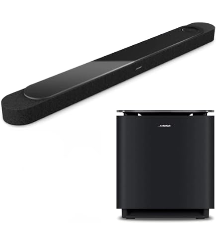 Amazon.com: Bose Lifestyle Ultra Soundbar with Ultra Subwoofer