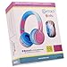 Contixo KB2600 Kid Safe 85db Foldable Wireless Bluetooth Headphone Built-in Microphone, Micro SD Card Music Player, FM Stereo Radio (Pink)
