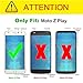 J&D Case Compatible for Moto Z Play Droid Case, Wallet Stand Slim Fit Heavy Duty Protective Shockproof Flip Wallet Case for Motorola Moto Z Play Droid Wallet, Not for Moto Z2 Play/Z3 Play Black