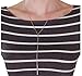Humble Chic Women's Y-Chain Bar Necklace - Adjustable Long Thin Delicate Chevron Choker Lariat, Silver-Tone