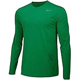 Nike Men's Team Legend Long Sleeve Crew, Apple Green/Cool Grey, XXL