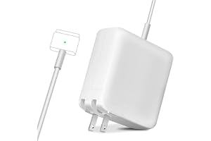 NSPENCM 85W Mac Book Pro Charger, Replacement AC 85w 2T-Tip Connector Power Adapter,Laptop Charger Compatible with MacBook pro & Mac Book Pro 13 inch-15 inch Retina After Mid 2012