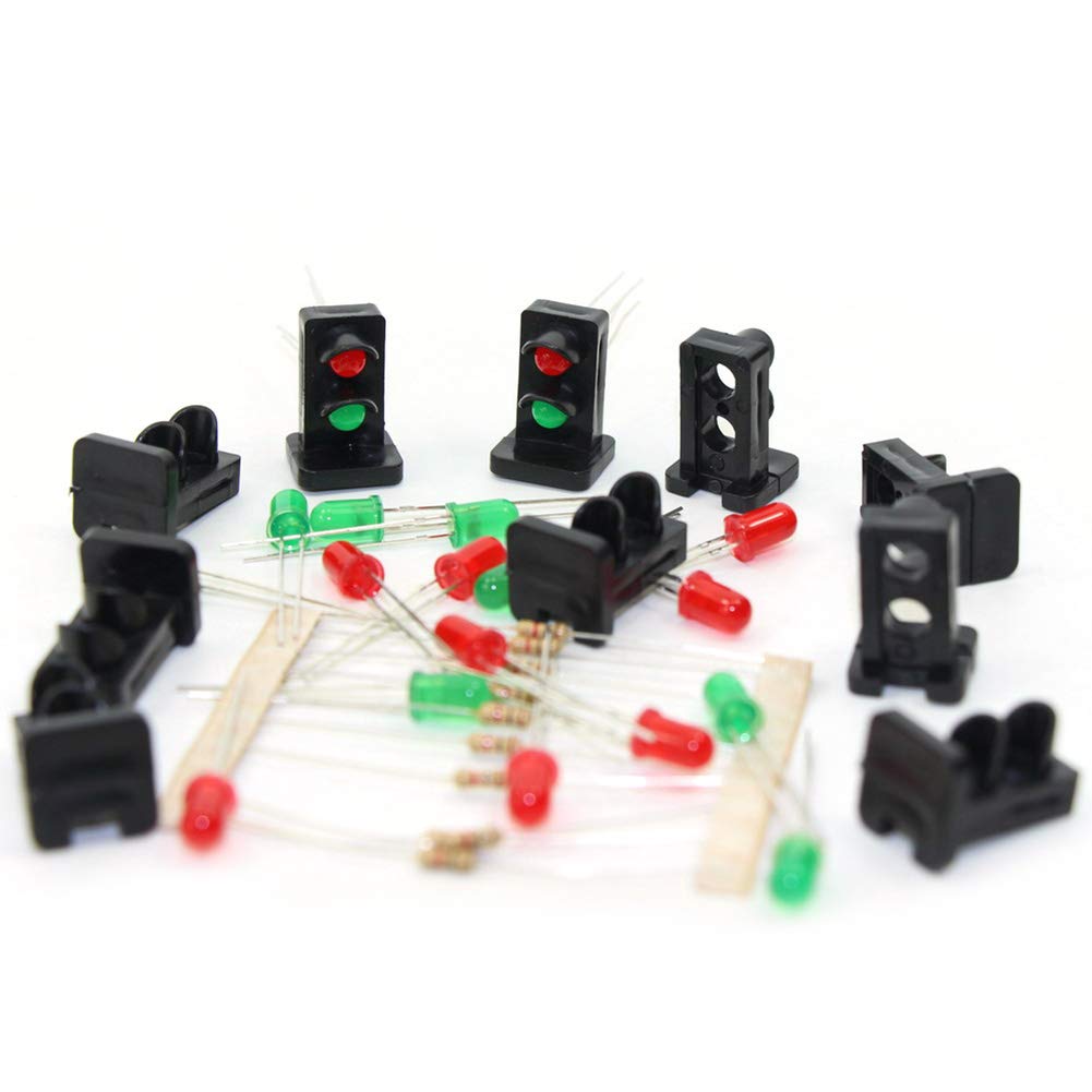 Evemodel JTD23 10 Sets Target Faces with LEDs for Railway Signal O