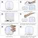 Excelvan 300ml Essential Oil Aroma Diffuser Ultrasonic Humidifier Air Mist Aromatherapy Purifier (White)