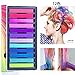 Hair Chalk,Hair Chalk Pens,Temporary Hair Chalk-Washable Hair Color Safe For Kids And Teen - For Party,Girls Gift,Kids Toy,Birthday Christmas Gifts For Girls,12 Bright Colors