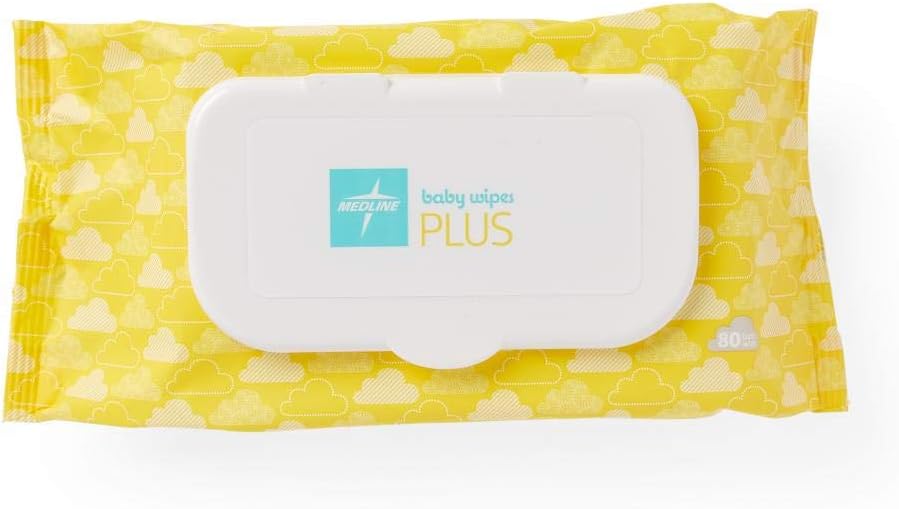 medline baby wipes plus