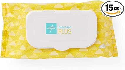 medline baby wipes plus
