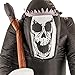 Halloween Haunters Giant 7 Foot Inflatable Beckoning Black Grim Reaper with LED Lights Indoor Outdoor Yard Lawn Prop Decoration - Blow Up Haunted House Party Display