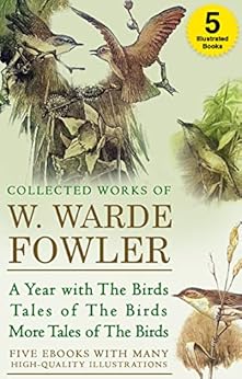W. Warde Fowler: Collected Works (Illustrated): Five eBooks (A Year with the Birds, Tales Of The Birds, More Tales of the Birds etc.) With Many High-Quality Colorful Illustrations by [Fowler, William Warde]