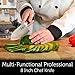 Chef Knife - Professional 8 Inches, High Carbon Stainless Steel, Ultra Sharp and Ergonomic Handle Perfect for Chopping, Slicing, Dicing & Mincing. Wisdom Series Kitchen Knife