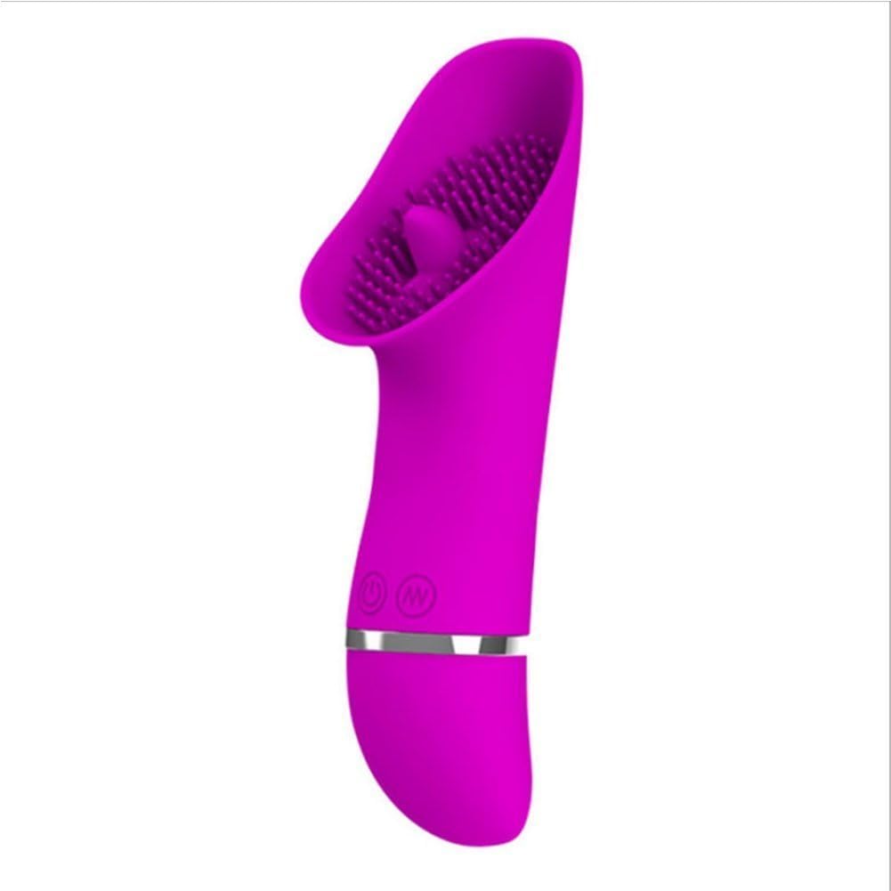 Tongue Vibrate Toy Oral Tongue Simulator, Waterproof 30 Frequency Vibration Wand, Multi Speed Clitorial Sucking Toy