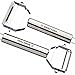 Brieftons Julienne Peeler/Cutter/Slicer: Serrated Stainless Steel Fruit/Vegetable Peeler & Julienne Slicer