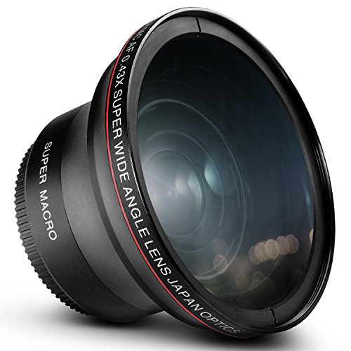 52mm 0.43x altura photo professional hd wide angle lens (w/ macro…