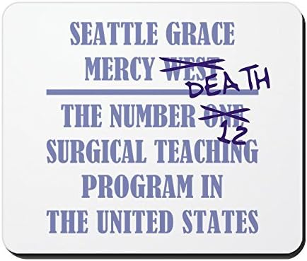 Gaming Mouse Pad for Notepad Mercy Death Non-slip Rubber School Desk Decor Mouse Pad for Laptop 10 x 8 Inch