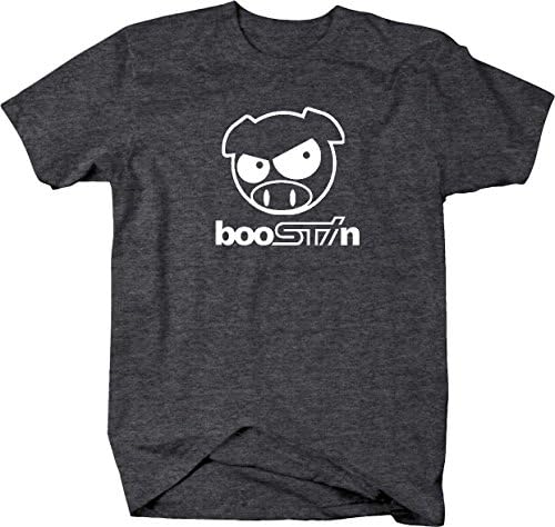 Boostin Subie STI PIG Impreza WRX Turbo Boxer Racing Mens T Shirt - Large