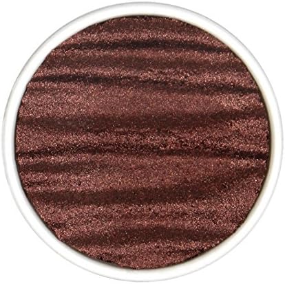 Coliro Artist Mica Pearlcolor Watercolor Paint, M010 Chocolate (1.2" Refill) by Finetec GmbH