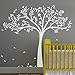MairGwall Fall Tree Wall Decal Monochromatic Tree Decal Baby Nursery Wall Decor 78