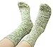 Women's Lady's 5 Pack Vintage Style Cotton Crew Socks Multi Color One Size