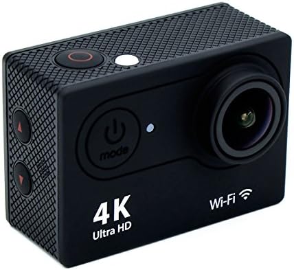 YICOE H9R Action Sport Camera 4K /25fps Wife 12 MP Waterproof Full HD 1080P 2 Inch 170 Degree Anti-shake Remote Control Rechargeable 1050mAh Battery Sport DV Video Camcorder with Panel Accessories