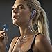 MAXROCK (TM) 3.5mm Jack Stereo Sport Overear Headphones with Microphone and Volume Remote Control for Cellphones, Tablets.(Blue)