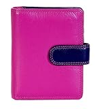 Visconti RB40 Multi Colored Small Soft Leather Ladies Wallet & Purse