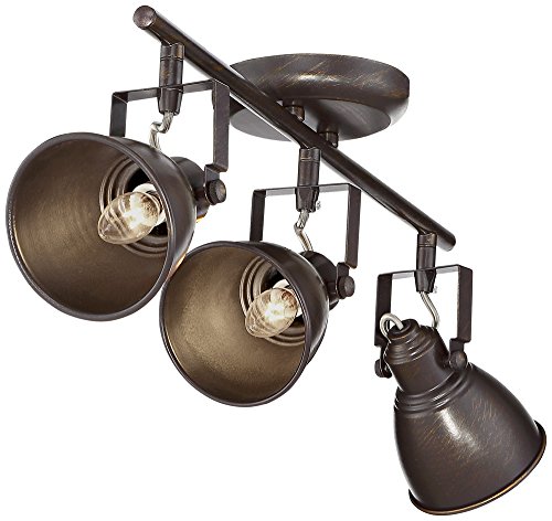 Pro Track Abby 3-Light Bronze Complete Track Light Kit
