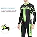 INBIKE Men's Long Sleeve Bike Jersey Set 3D Padded Tights Suit for Outdoor Cycling
