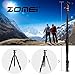 Camera Tripod, ZOMEI 62.5” Lightweight Alluminum Alloy Monopod with 360 Degree Ball Head, Quick Release Plate and Carrying Bag for Canon, Nikon, Samsung, Phone, Camcorder, Projector(Black)