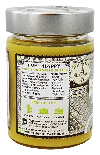 4th & Heart - Ghee Butter Madagascar Vanilla Bean - 9 fl. oz. - Thumbnail 2