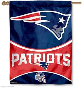 Wincraft, New England Patriots Vertical Flag, 28 Inches x 40 Inches, Team Colors