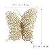 Tinksky 6Pcs Christmas Butterfly Christmas Decorations Christmas Tree Ornaments Wedding Party Decorations 3