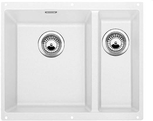 Blanco Subline 340 160 U Undermount Granite Kitchen Sink White