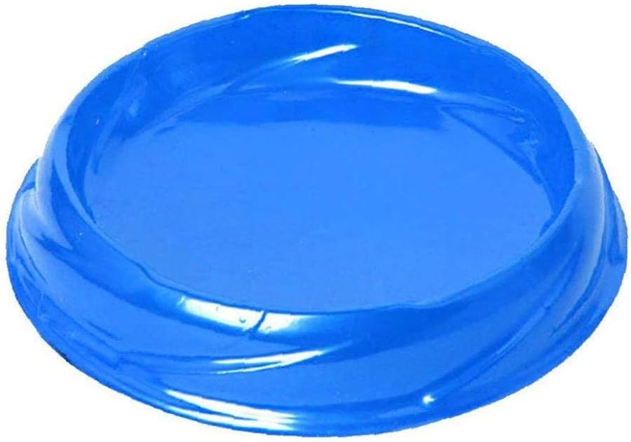 Pet Gyro Disk Stadium Battle Top Plate Combat Stadium Durable Gyro Attack Battle Top Plate Stadium Combat Bey Toy Blue