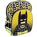Lego Batman 16 inch School Backpack (Black/Yellow)